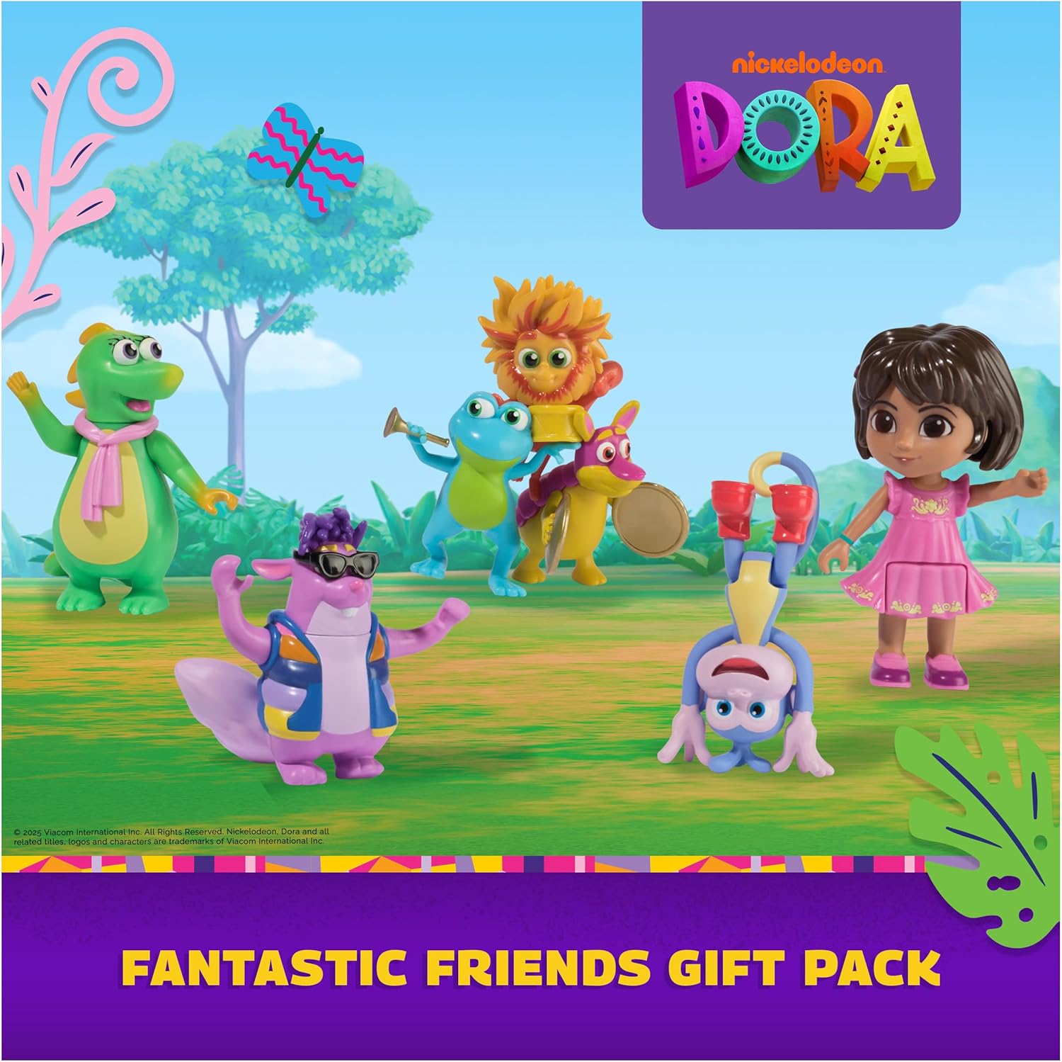 Thumbnail 1 de Dora: Fantastic Friends Gift Pack – Dora, Boots, Tico, Isa & Fiesta Trio Figures
