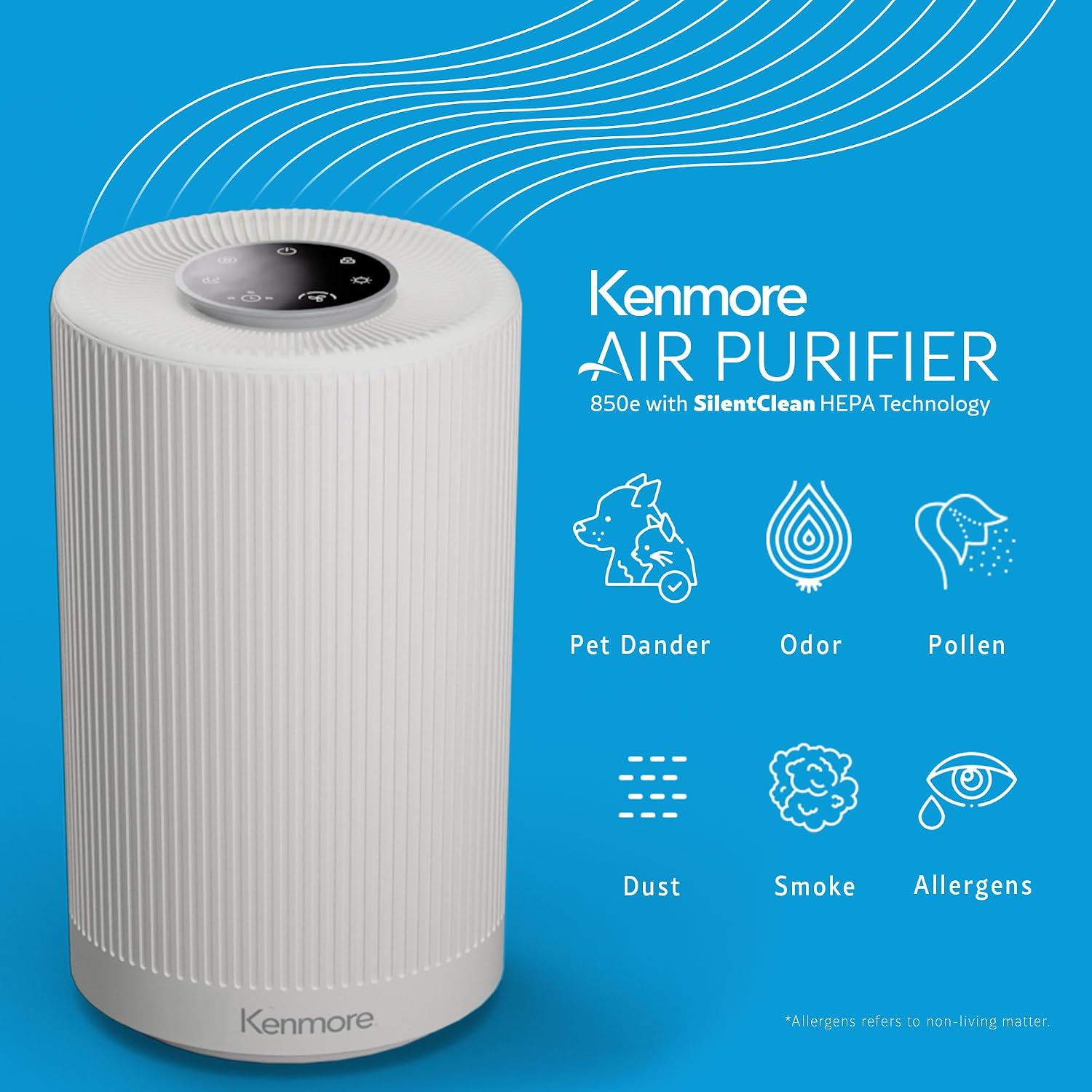 Detalle 2 de Kenmore PM1005 Air Purifier 850 sq ft 🌬