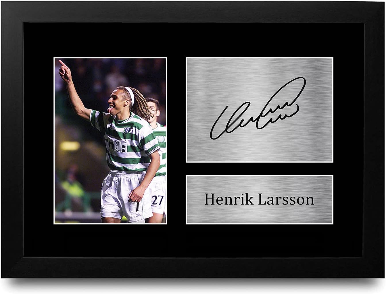 Thumbnail 5 de HWC Trading Henrik Larsson Celtic gifts signed autograph picture (A4 portrait)
