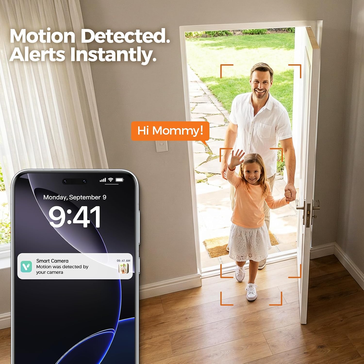 Detalle 1 de ZEEPORTE Indoor Security Camera 2K