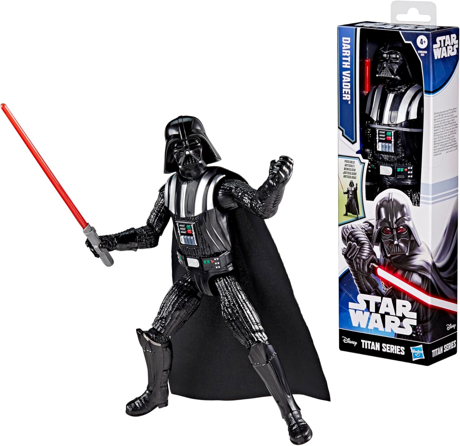 Thumbnail 1 de Star Wars Titan Series — Figurine Dark Vador 30 cm avec Sabre laser, pour enfants à partir de 4 ans