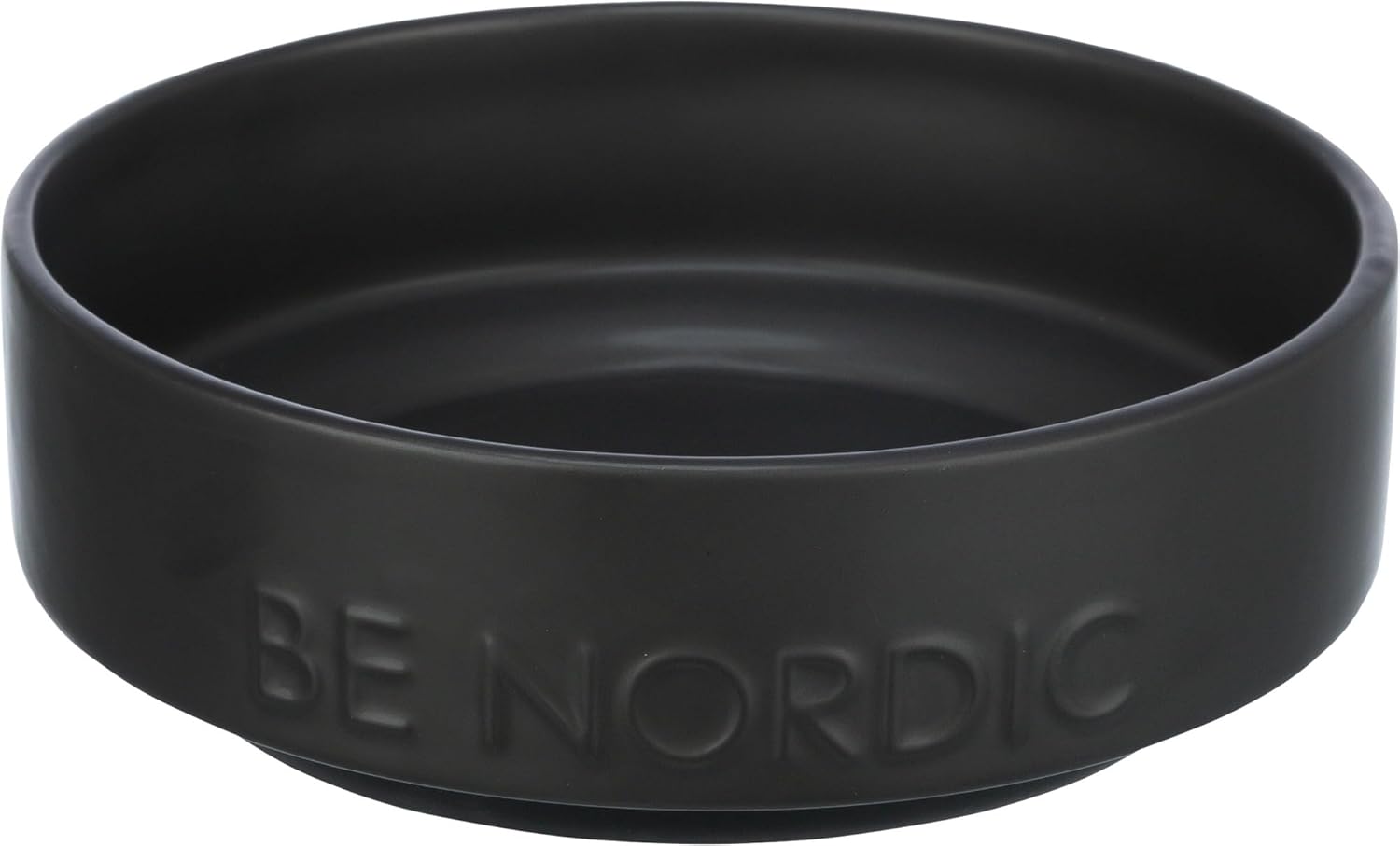 Detalle de TRIXIE Ciotola per cani in ceramica BE NORDIC 500 ml tortora: elegante e stabile per piccoli cani