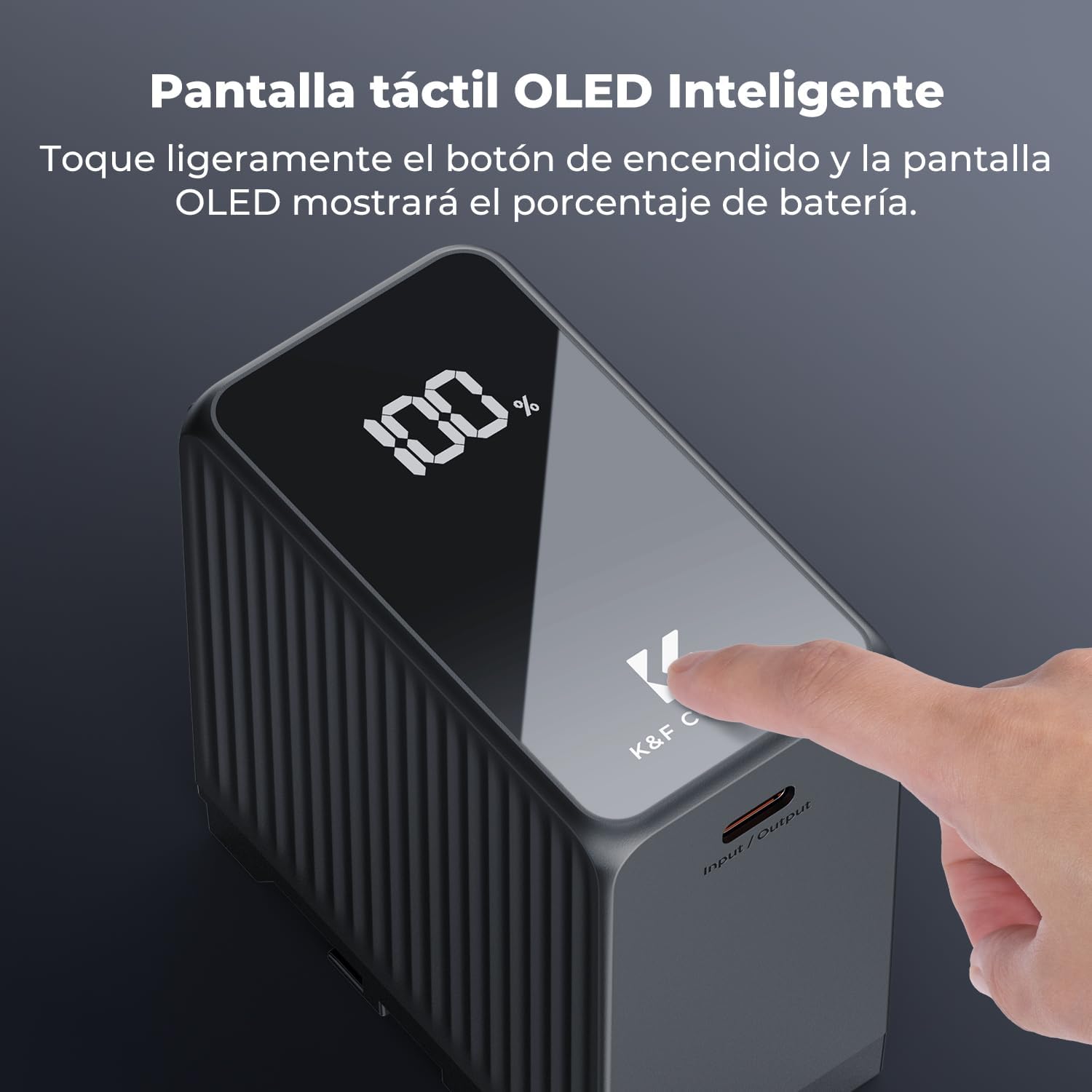Detalle 2 de K&F CONCEPT NP-F970 Batería 10.500mAh