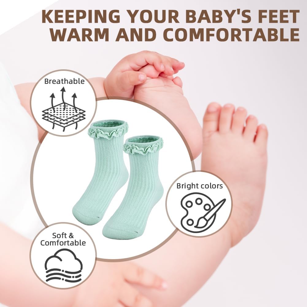 Thumbnail 3 de Aolso Calcetines antideslizantes para bebés 0-3 años