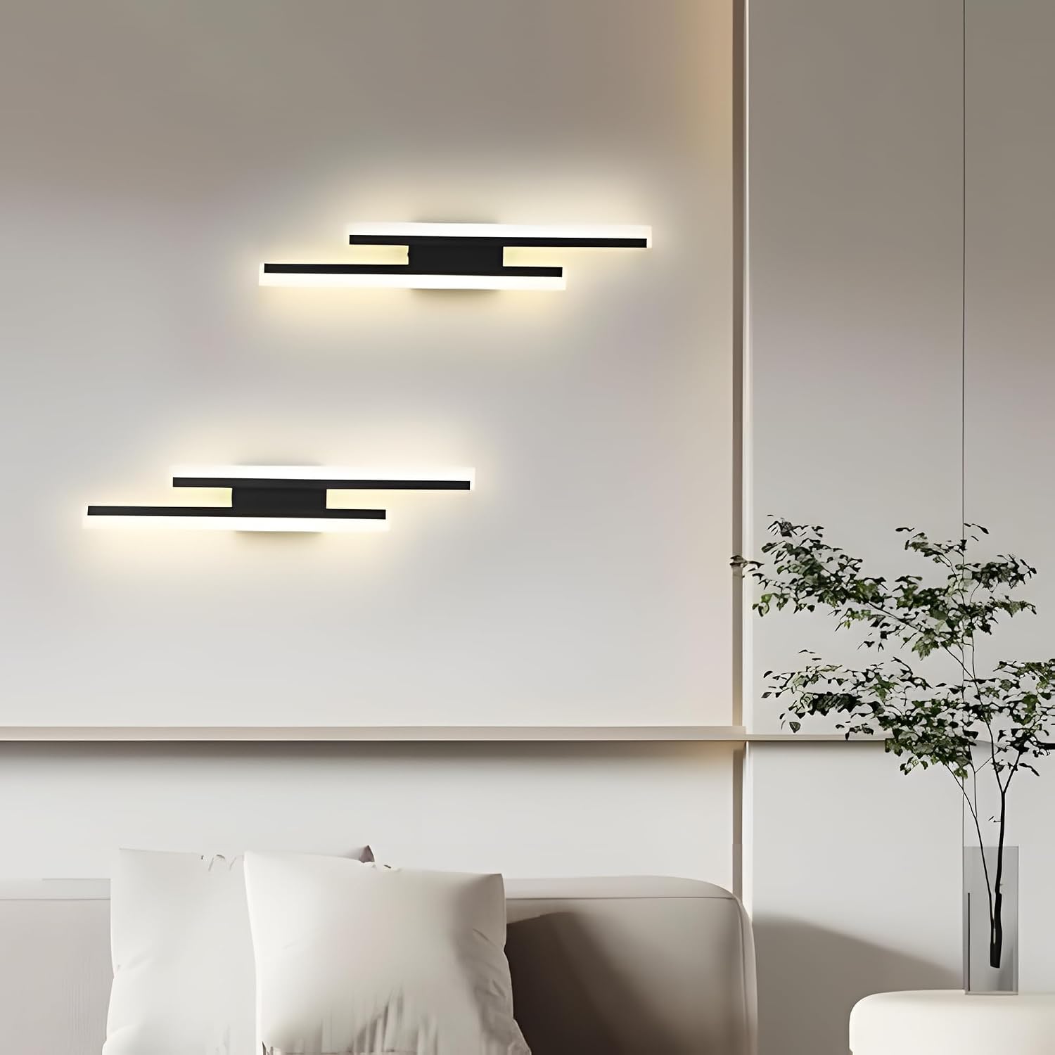 Detalle 2 de Comely kinkiet LED 16 W, 1800 lm, 3000/4500/6500 K, czarny