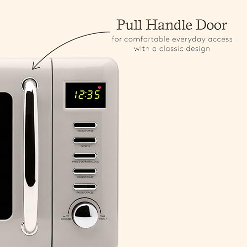 Thumbnail 3 de HADEN Microwave 20L 800W 5 Power Levels (Cotswold Putty) – A Practical Kitchen Companion