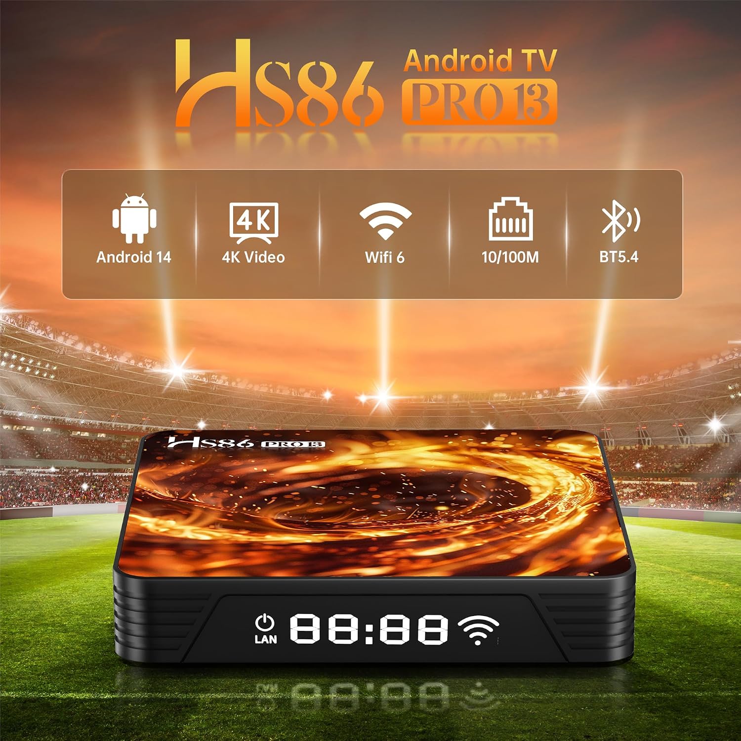 Thumbnail 1 de Android TV Box 14.0 (2026) RK3528 Quad-Core 4K HDR10 with 2GB RAM / 16GB ROM