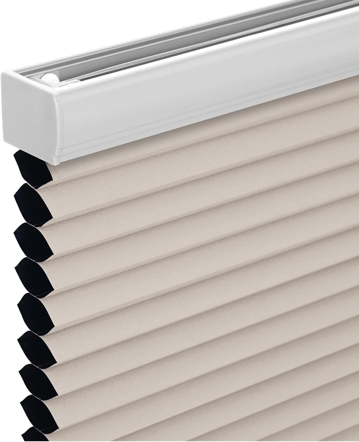 Detalle de Changshade Shade Cordless Blackout Cellular Shade, Beige, 32" x 48