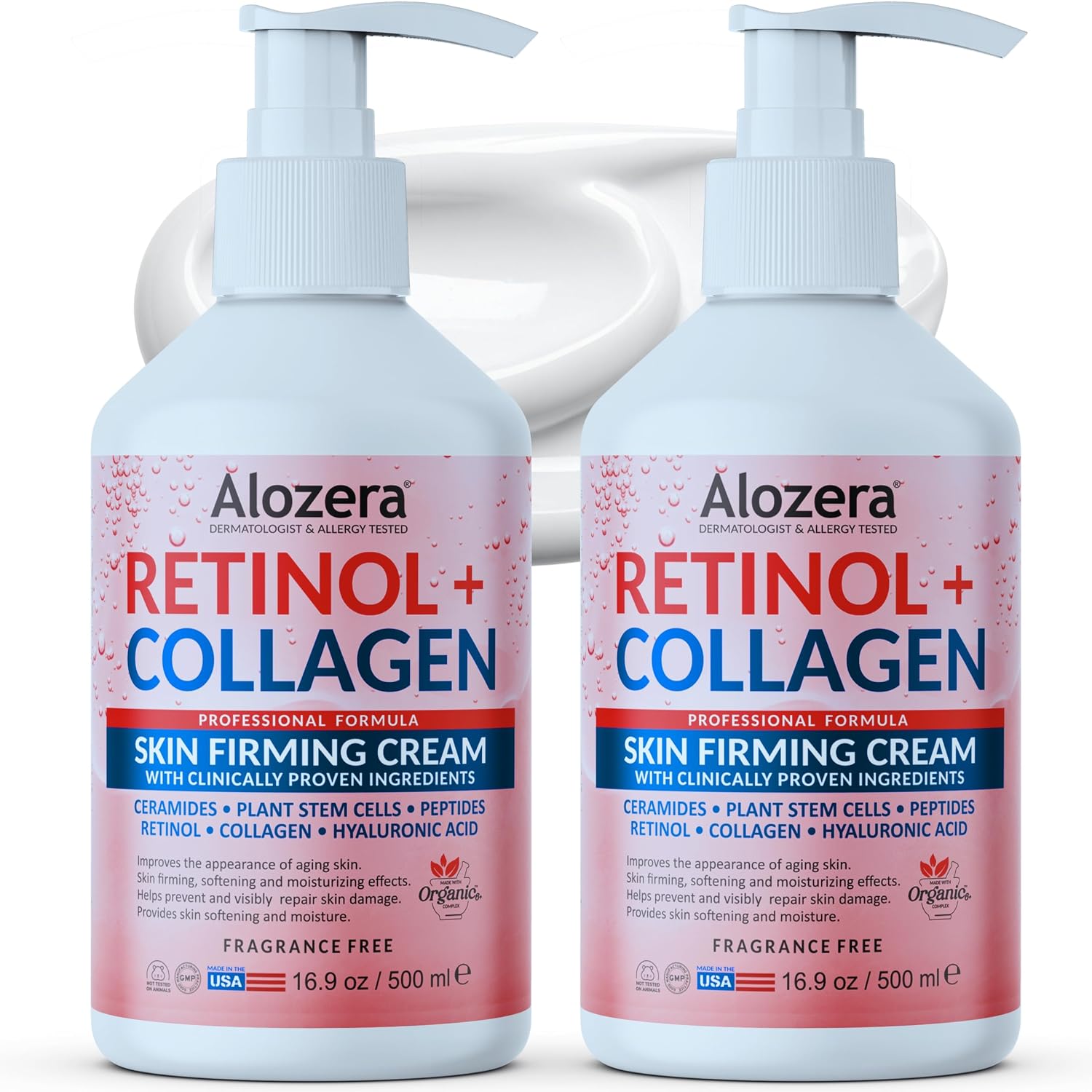 Detalle de Alozera Skin Firming Retinol Lotion 16.9 oz