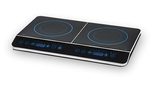 Detalle 2 de MEDION MD15324 Piastra a induzione doppia da 3500 W • due zone cottura con display LED e riconoscimento pentole