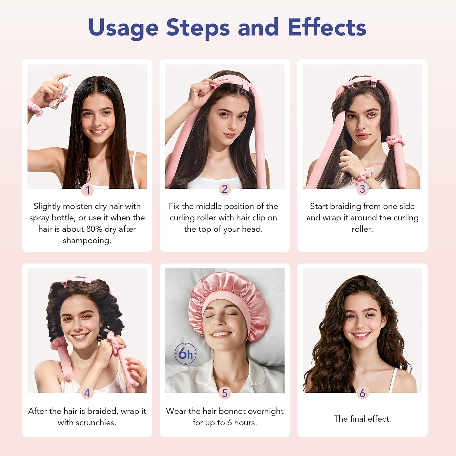 Thumbnail 4 de LitBear Heatless Curls Overnight 2 Sizes 💇♀