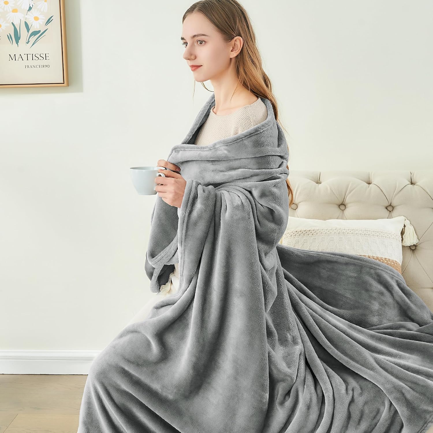 Detalle 2 de BEDELITE Fleece Blanket 50" x 60" throw