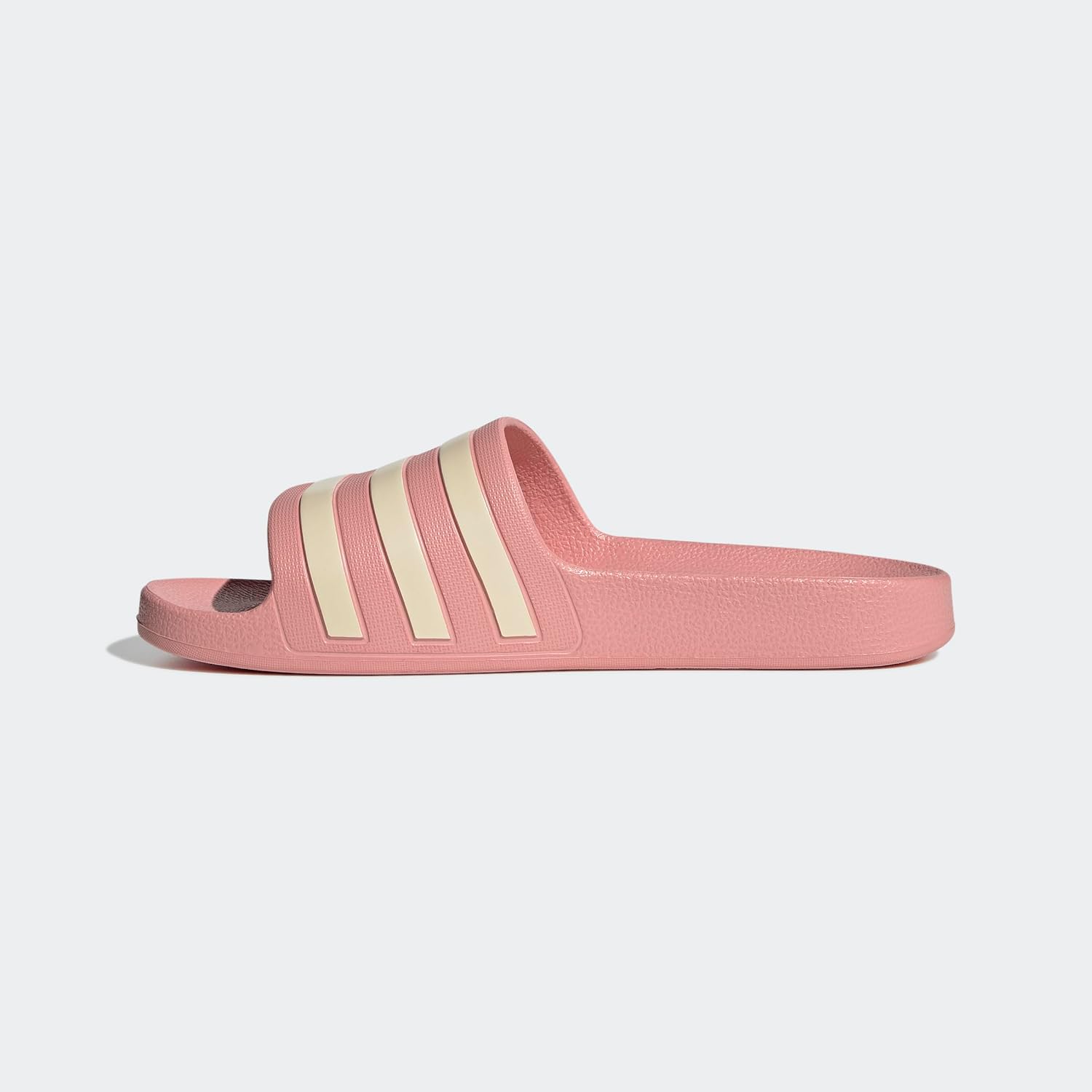 Detalle de Adidas Damen Adilette Aqua Slide Mauve – Komfortabler Slip-On mit Cloudfoam-Fußbett (Größe 39 EU)