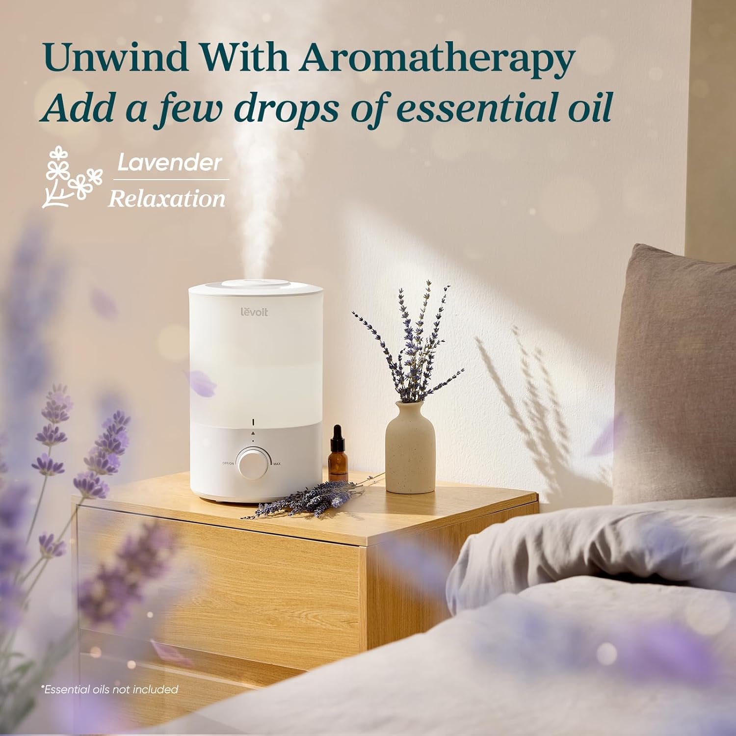 Thumbnail 2 de LEVOIT 3L Quiet Cool Mist Humidifier 💧