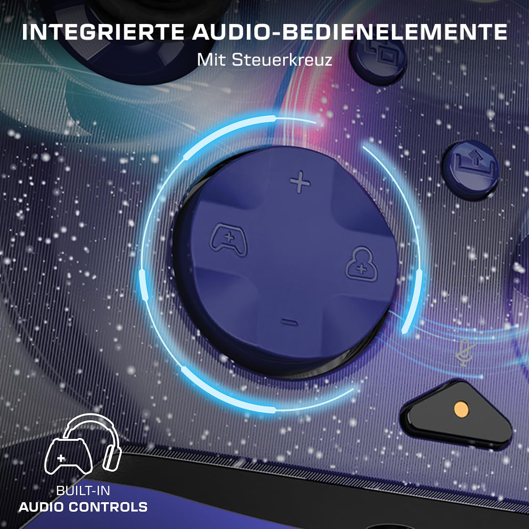 Detalle 2 de Turtle Beach Rematch Advanced Dark Cosmos – Lentikularer Controller für Xbox & PC