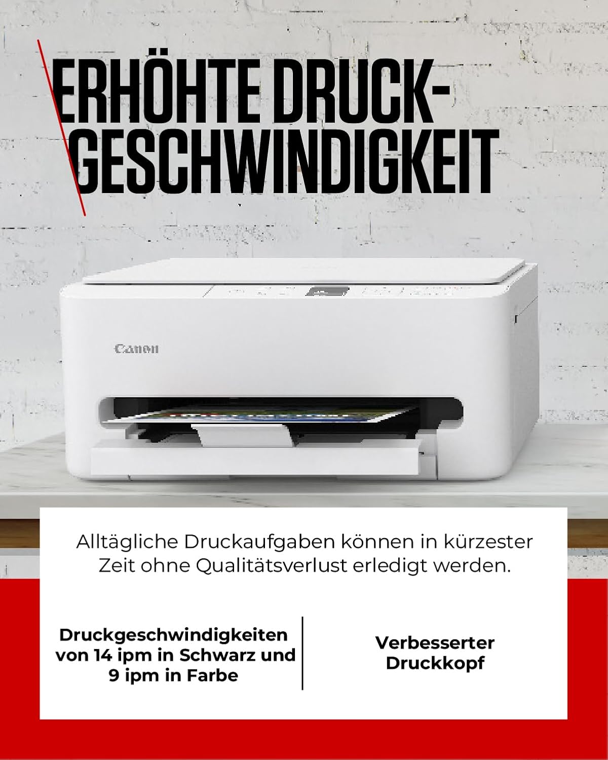 Thumbnail 3 de Canon PIXMA TS6550I – WLAN-Multifunktionsdrucker mit Frontbedienung und PIXMA Print Plan