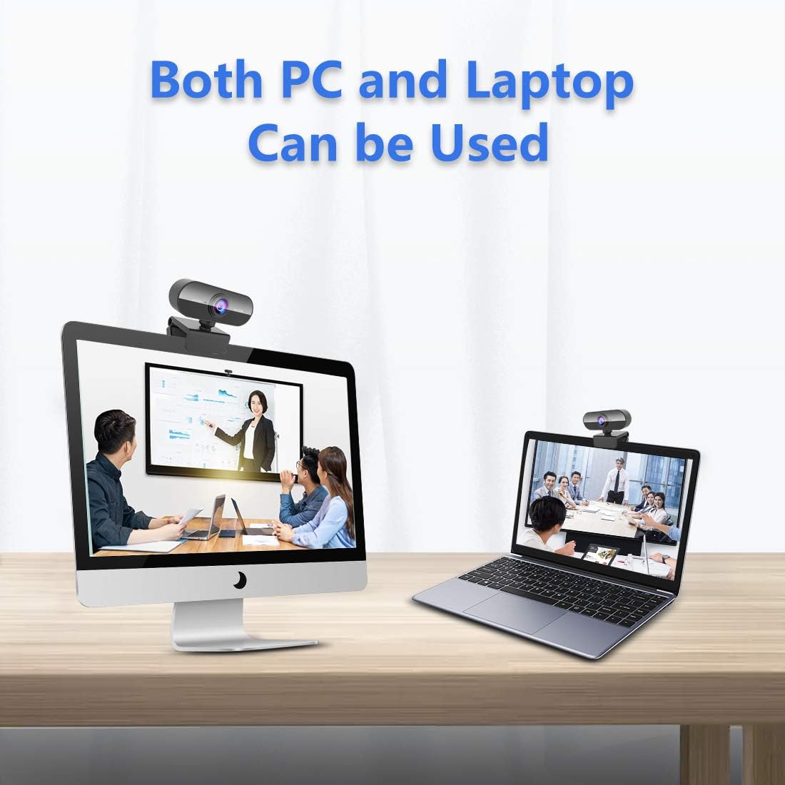 Thumbnail 5 de HD 1080P Webcam for PC with Microphone