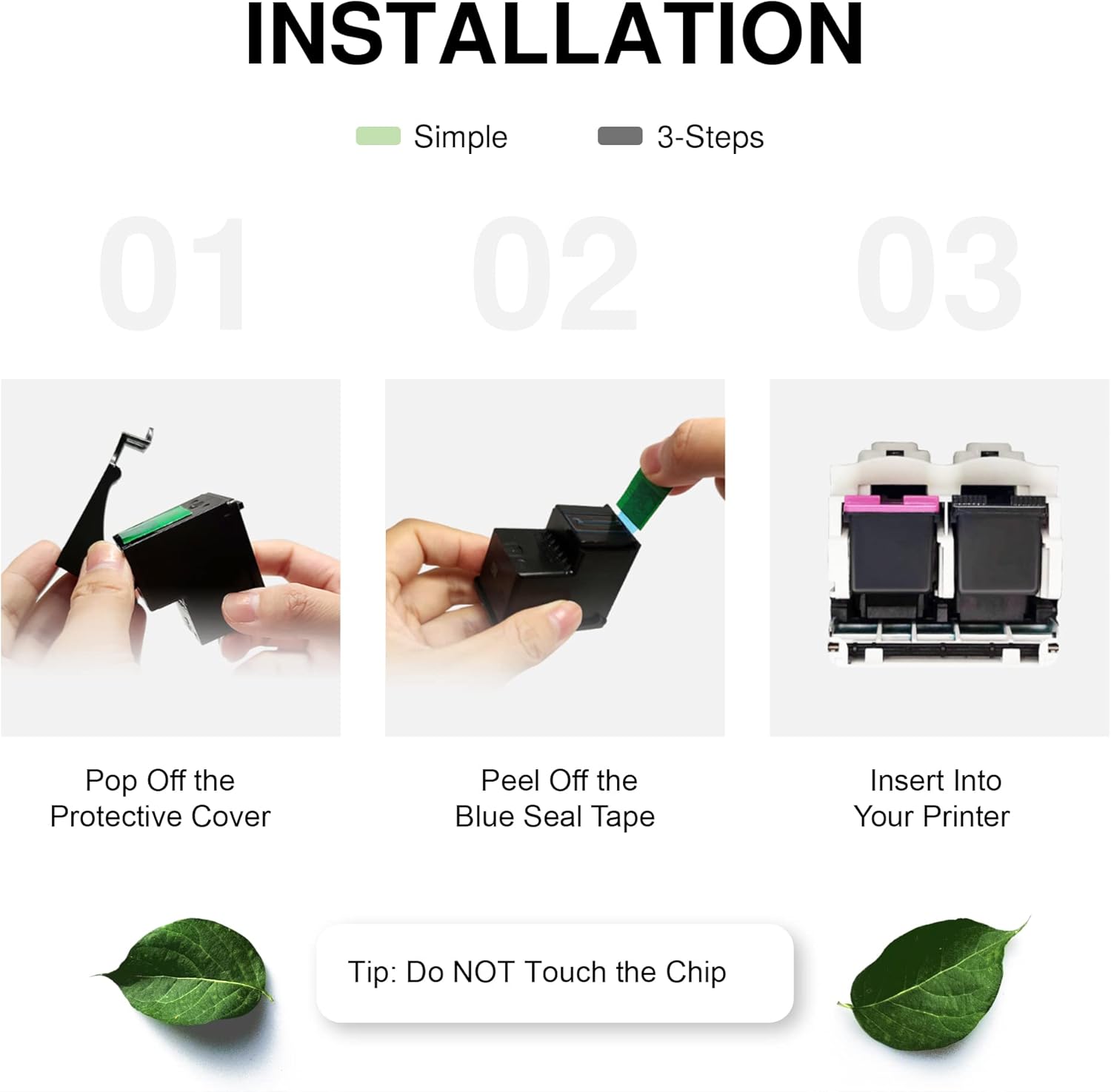 Thumbnail 6 de Economink 301 XL cartucce inchiostro nero per HP 301 📷