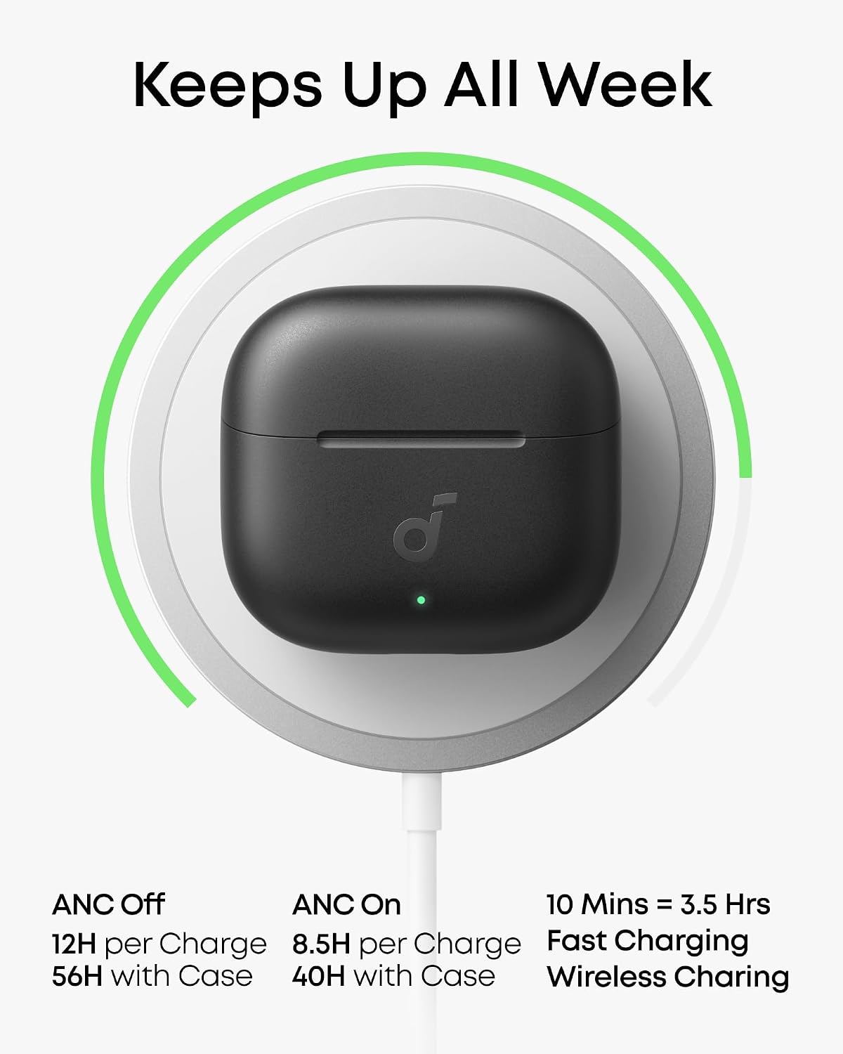Thumbnail 6 de soundcore P42i True Wireless Earbuds with Adaptive ANC, LDAC and Natural Mode