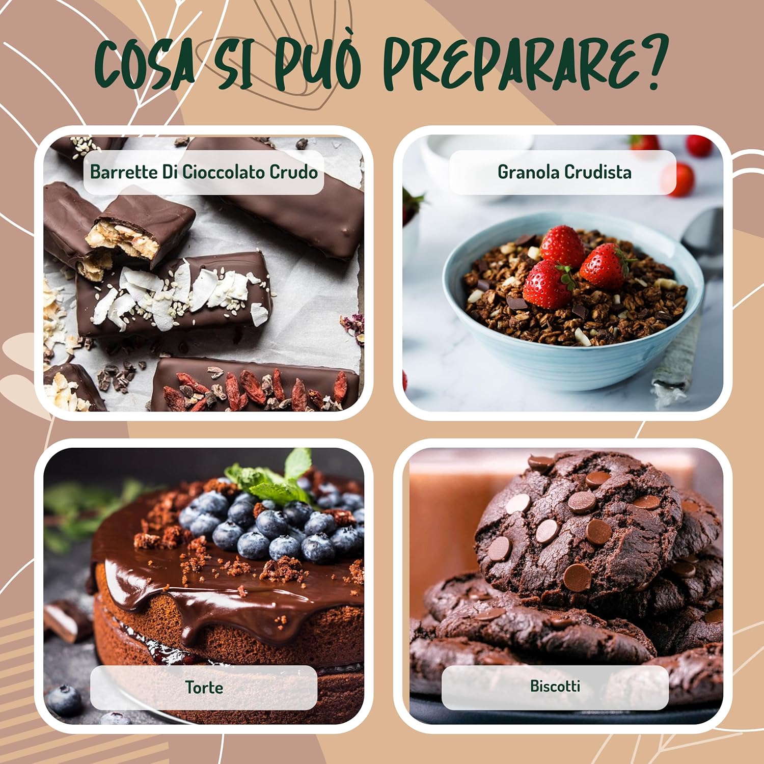 Thumbnail 5 de Pasta di Cacao Criollo biologico in pezzi 250 g (100% cacao crudo) – per dolci, biscotti e dessert