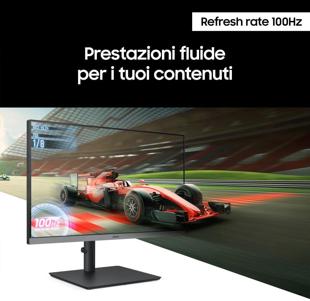 Thumbnail 5 de Samsung Monitor Serie S43UF (S24F430UAU) da 24": IPS, Full HD, 100 Hz