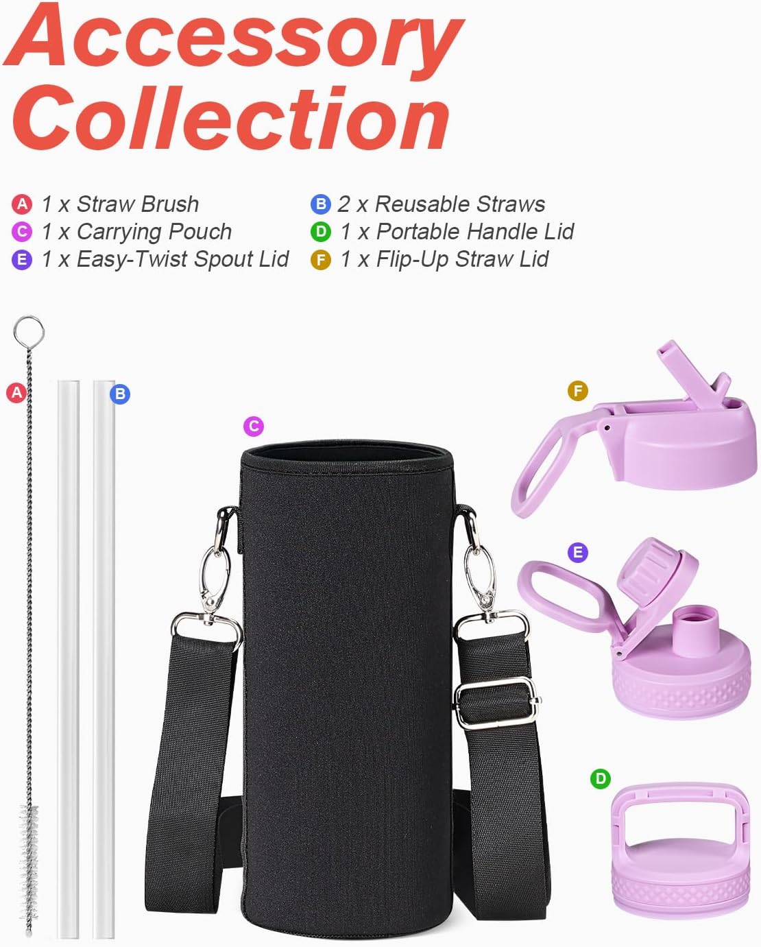 Thumbnail 6 de Coolflask 1.2L insulated water bottle