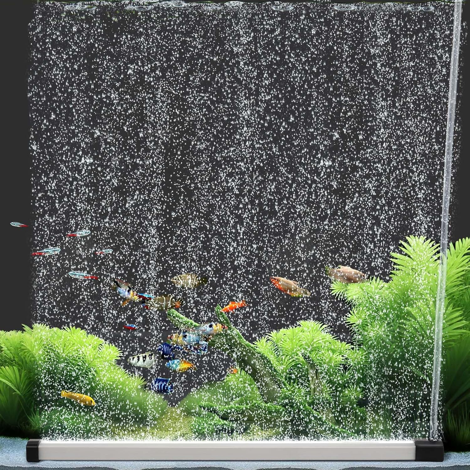 Thumbnail 6 de Hygger Aquarium Bubble Curtain Wall 15cm – Quiet High DO Diffuser with Air Tubing
