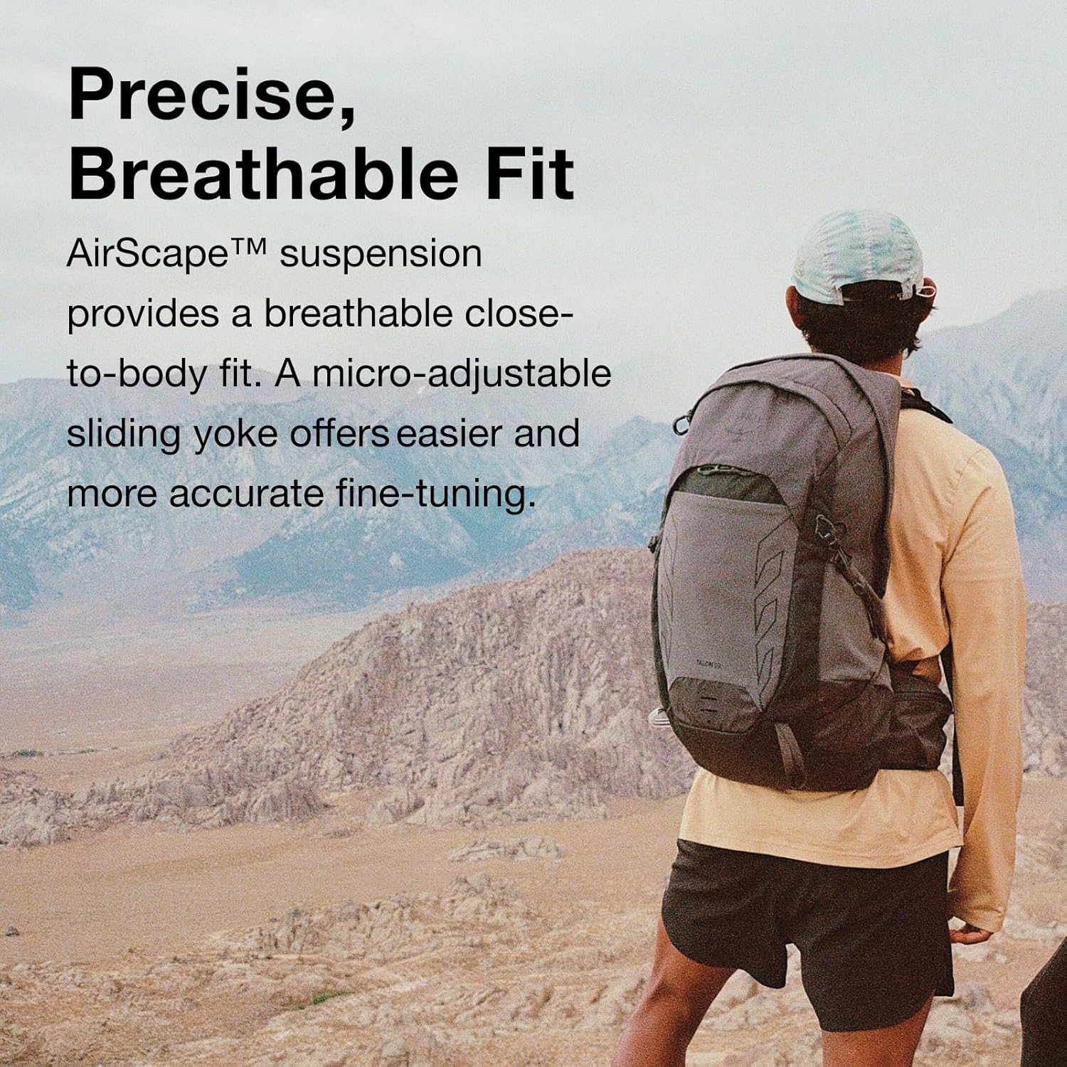 Detalle de Osprey Talon 22L Men's Lightweight Hiking Backpack — 22L Daypack for Travel & Camping