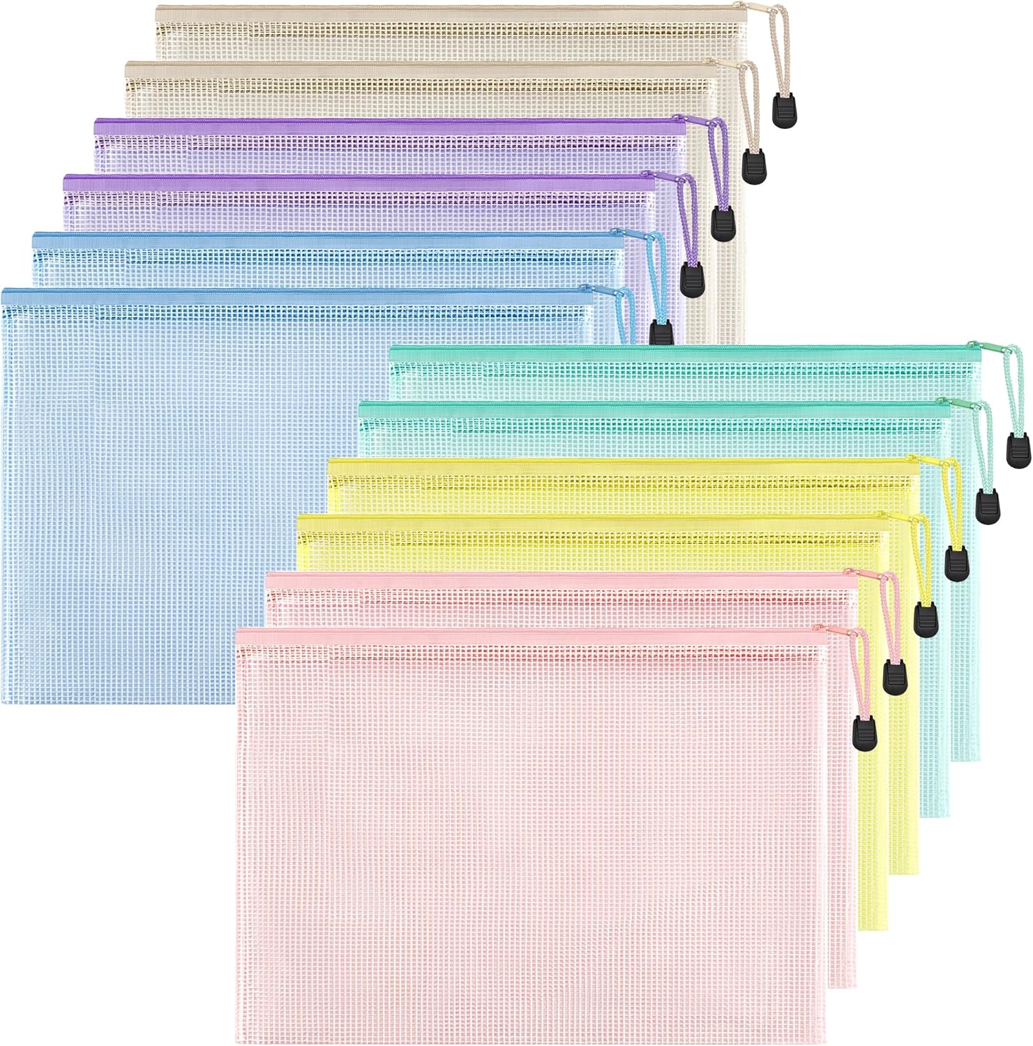 Thumbnail 6 de HEETA Plastic Wallets A4 12 Pack