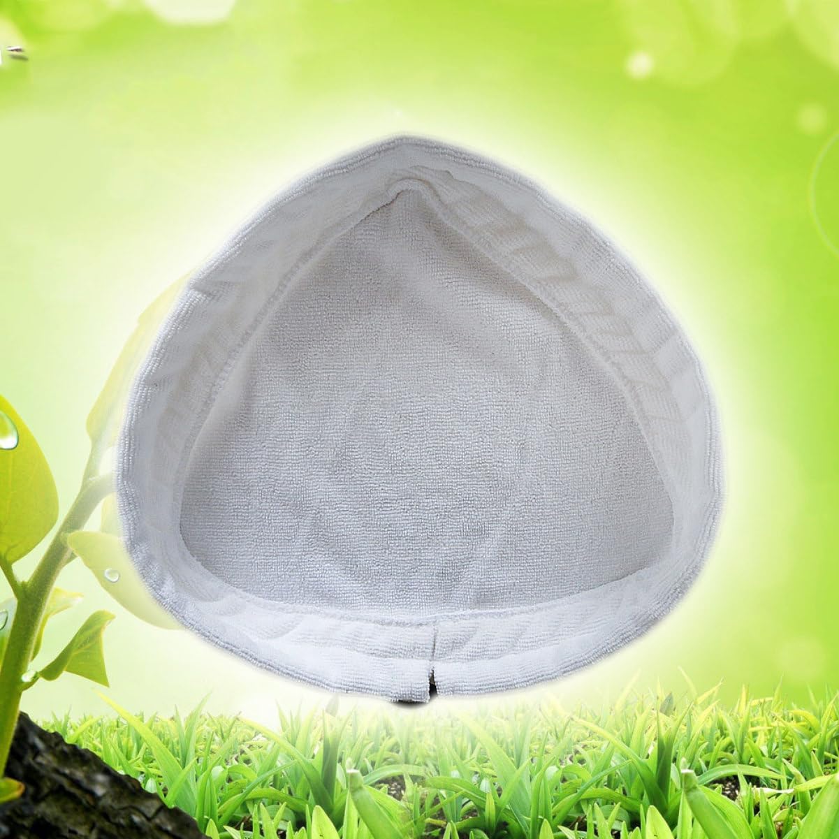 Thumbnail 1 de Milisten Steam-Mop Aufsatz: 3 waschbare Dreieckstücher / Wischbezug für Dampfmop & Gartenschere