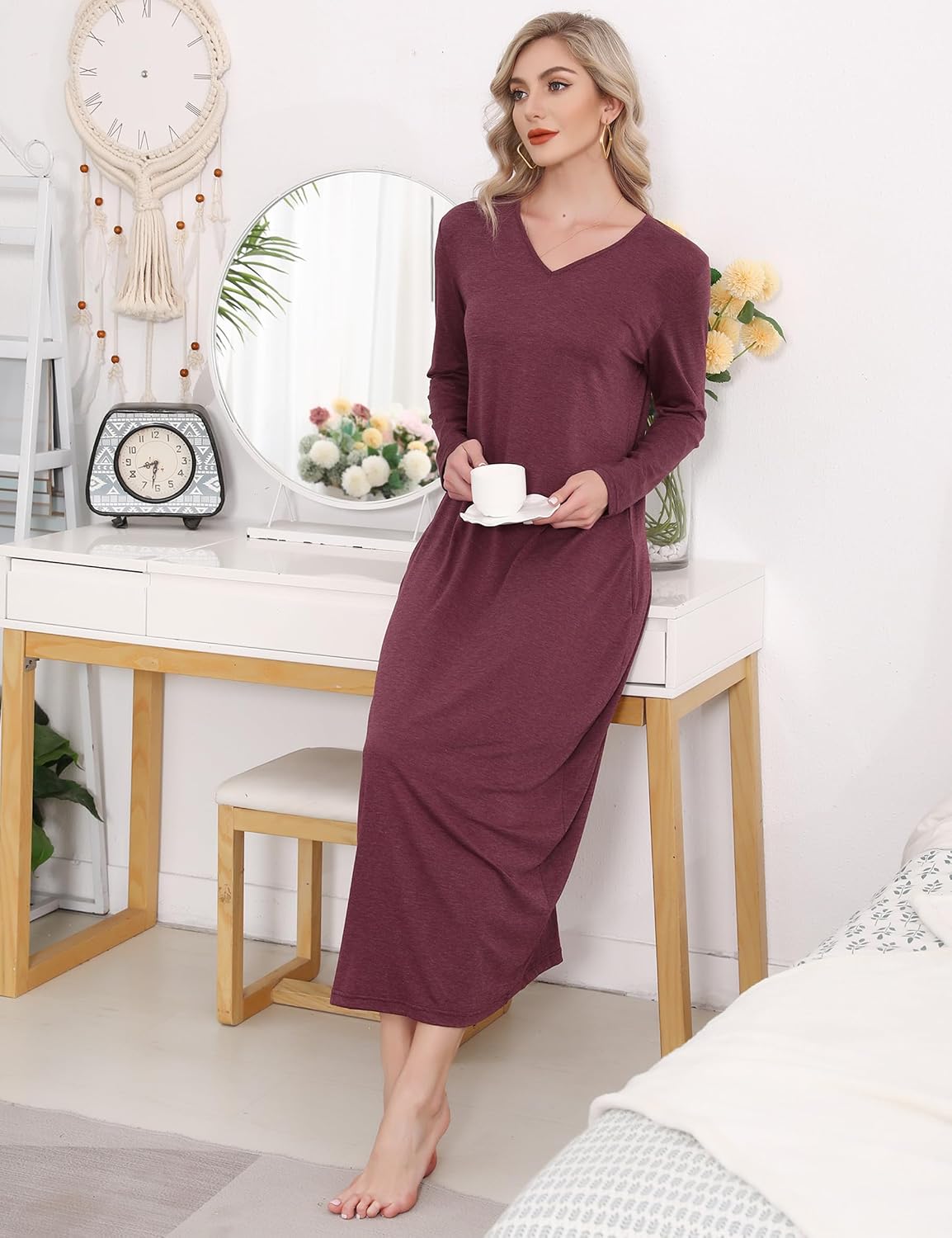 Thumbnail 2 de Sykooria Cotton Baggy Nightgown