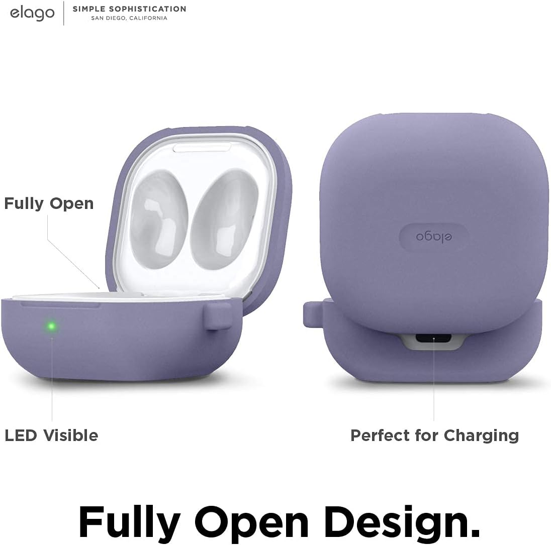 Thumbnail 6 de elago coque en silicone pour Samsung Galaxy Buds FE (2023) / Buds 2 Pro (2022) / Buds 2 (2021) / Buds Pro (2021) / Buds Live (2020) gris lavande