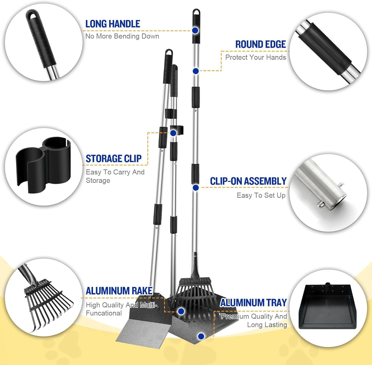 Thumbnail 4 de Snagle Paw Poop Scoop with 96.5cm Adjustable Handle