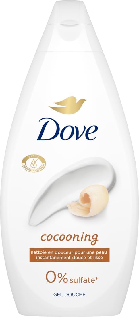 Thumbnail 1 de Dove Essentiel Cocooning – gel douche nettoie en douceur et adoucit la peau (lot promo 2x450 ml)
