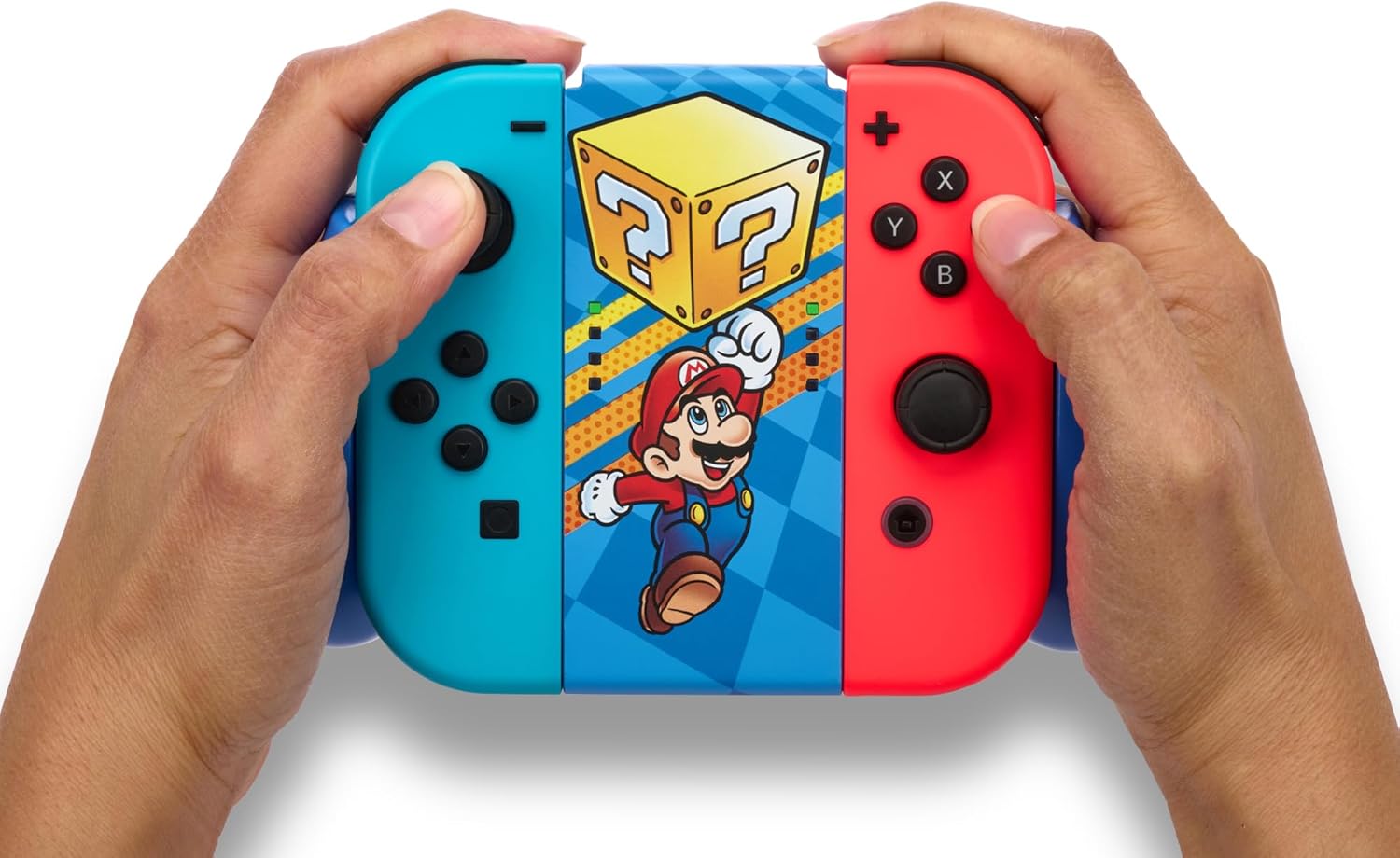 Detalle 2 de PowerA Agarre ergonómico Joy-Con para Nintendo Switch 🎮 Mario Mystère