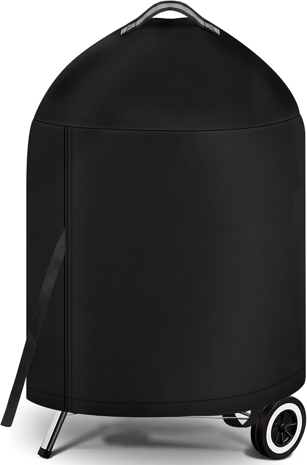 Detalle de iCOVER 22-Inch Charcoal Kettle Grill Cover, Waterproof Oxford Polyester