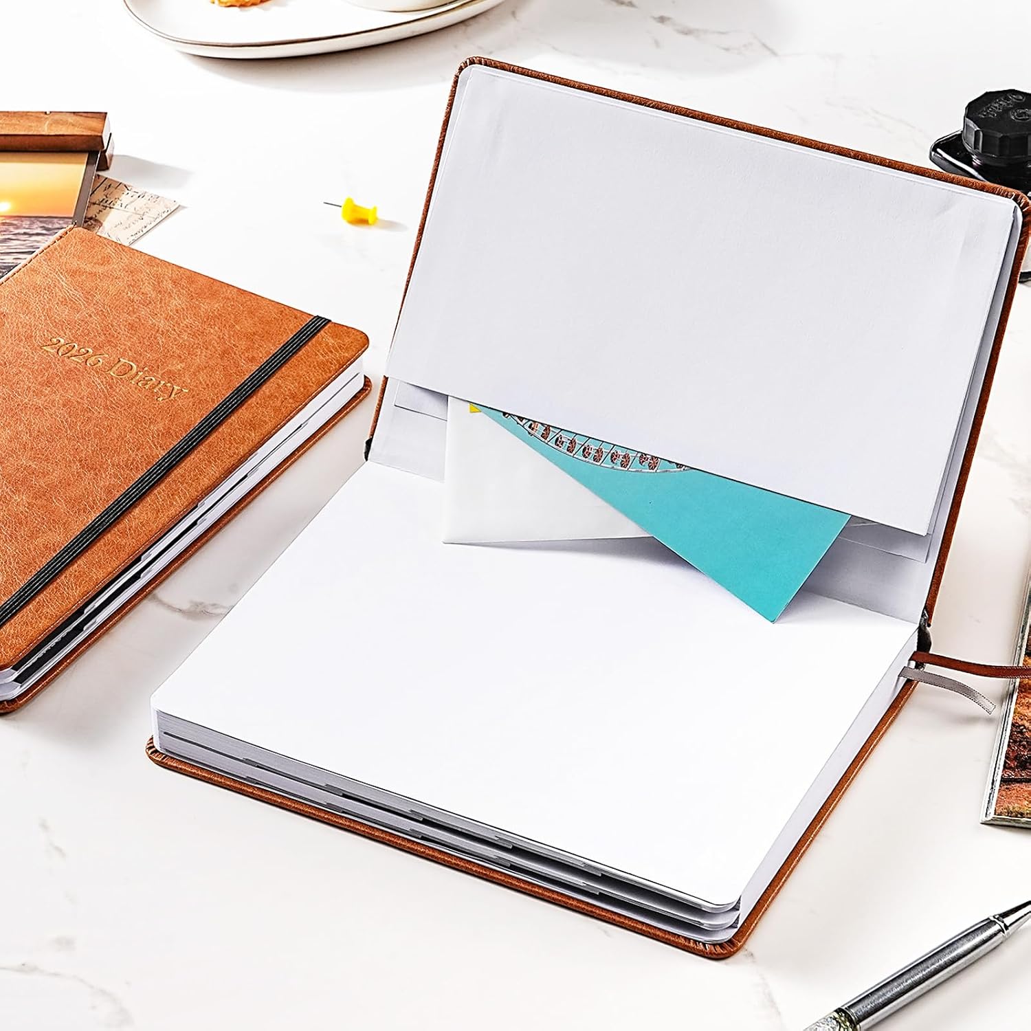 Thumbnail 6 de Diary 2026 A5 day‑per‑page planner, 14.8×21.4cm 📔