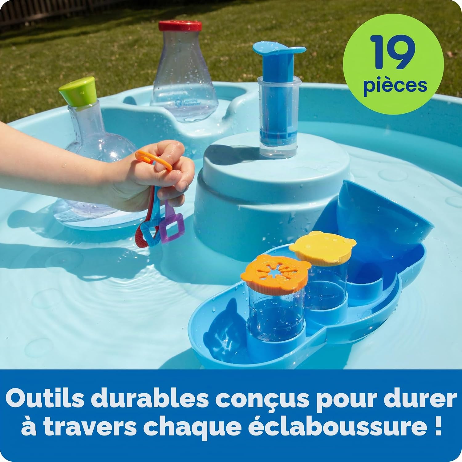 Detalle de Learning Resources Laboratoire Aquatique Splashology – Kit scientifique sur l’eau