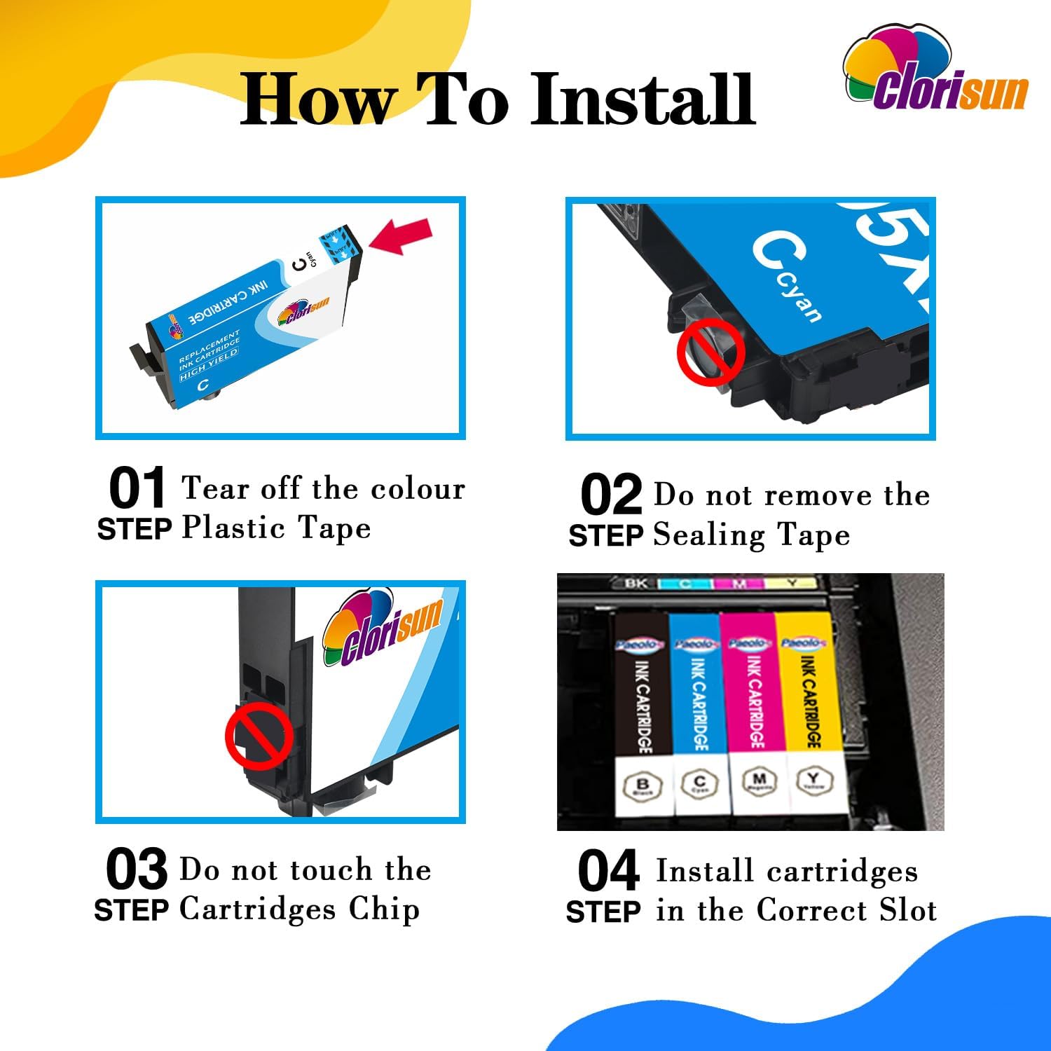 Thumbnail 4 de Clorisun 405XL 8‑Pack Compatible Ink Cartridges 🖨
