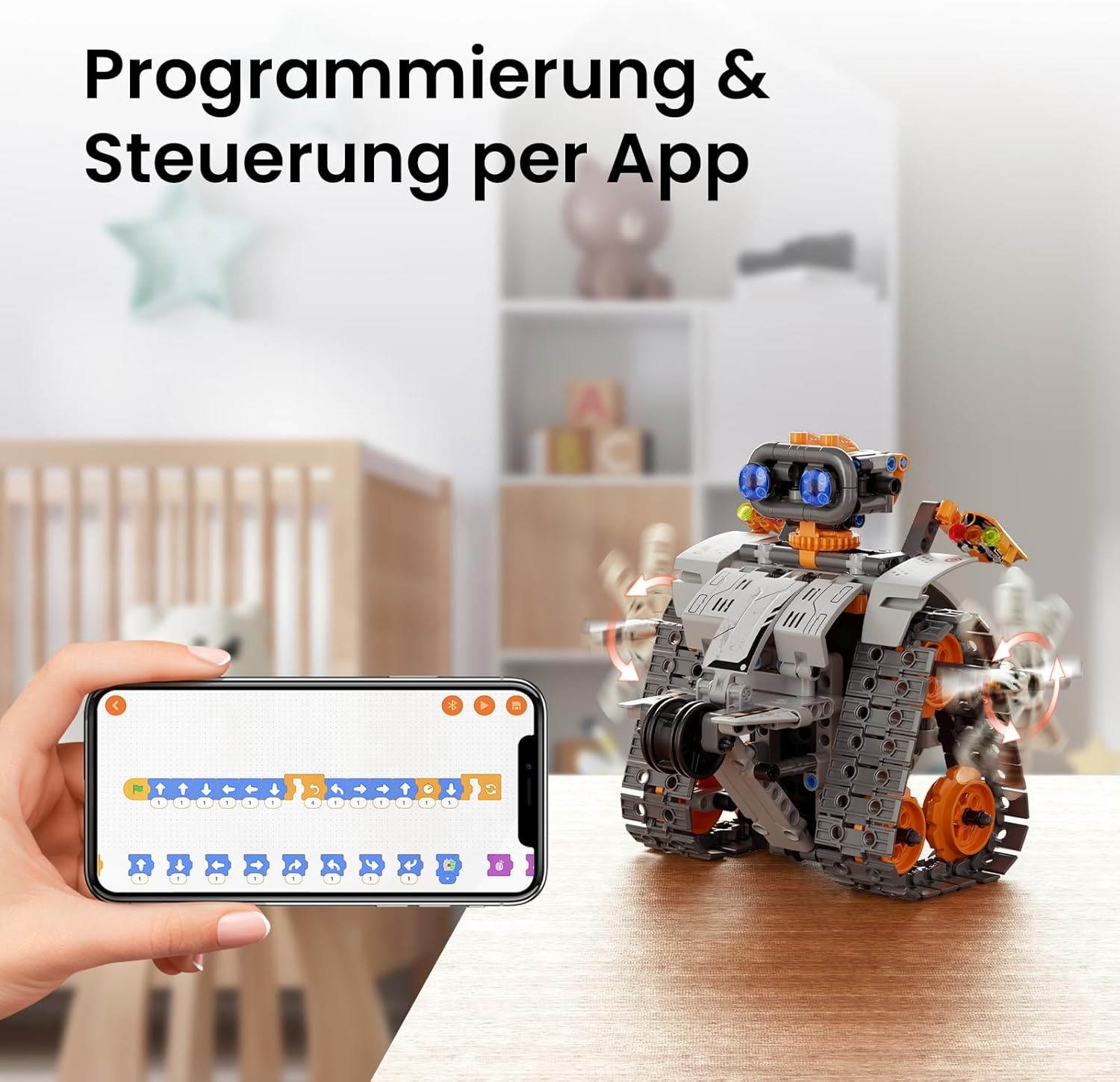 Detalle de Sillbird Roboter Baukasten 488 Teile
