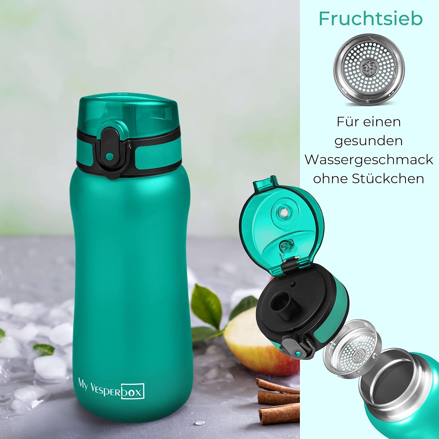 Detalle de MY VESPERBOX Thermosflasche Kinder 12 h