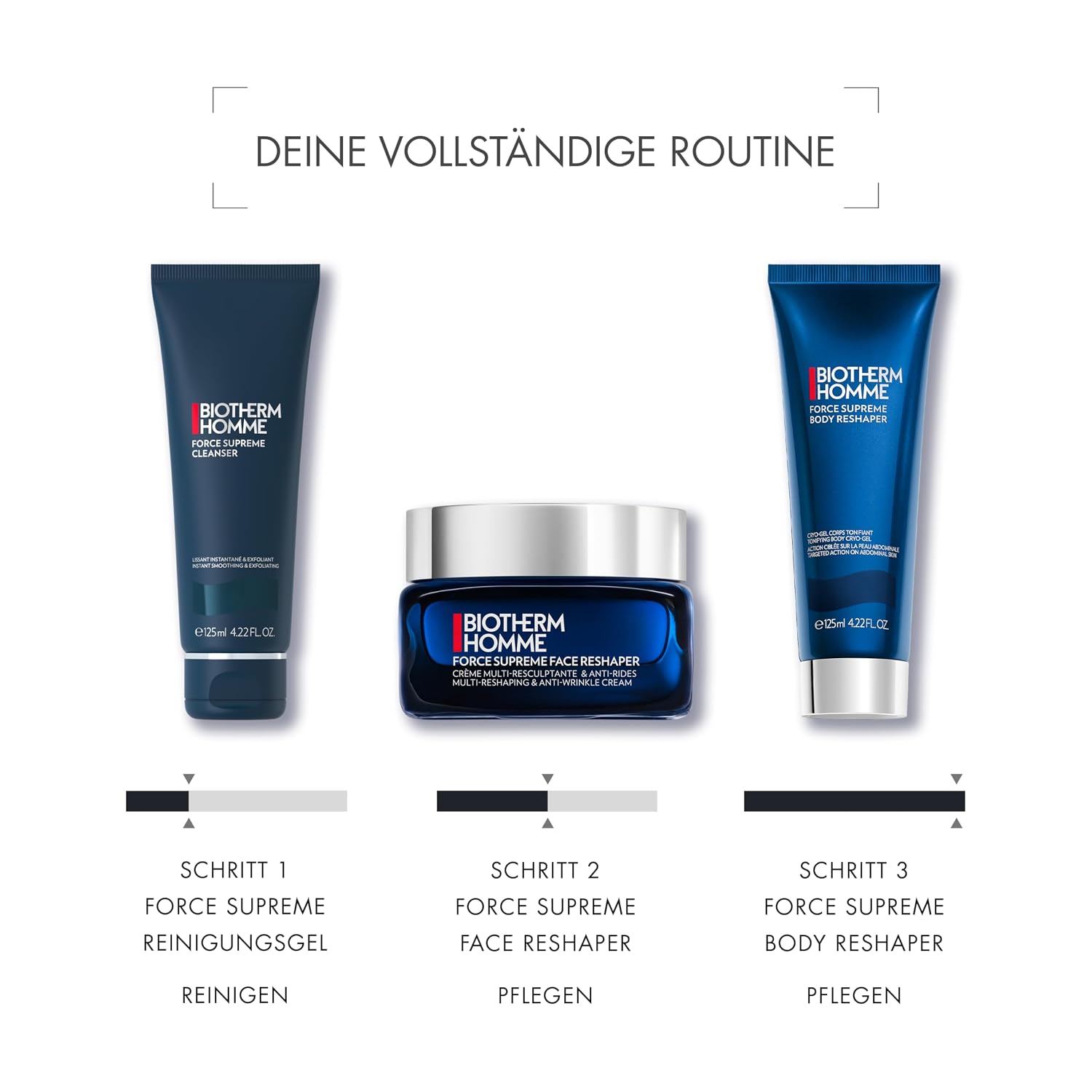 Thumbnail 6 de Biotherm Force Supreme Body Reshaper – kühlendes Cryo-Gel für Männer, 125 ml