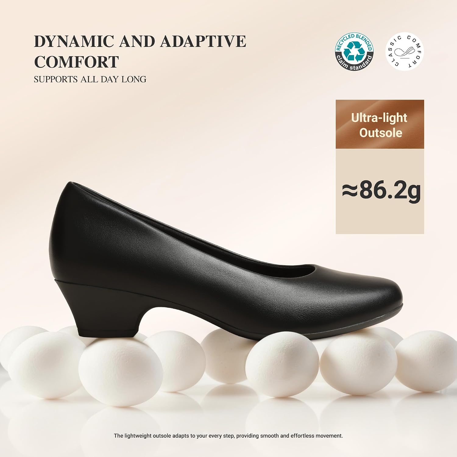 Detalle 1 de DREAM PAIRS Women's Pumps with 1.6-Inch Heel