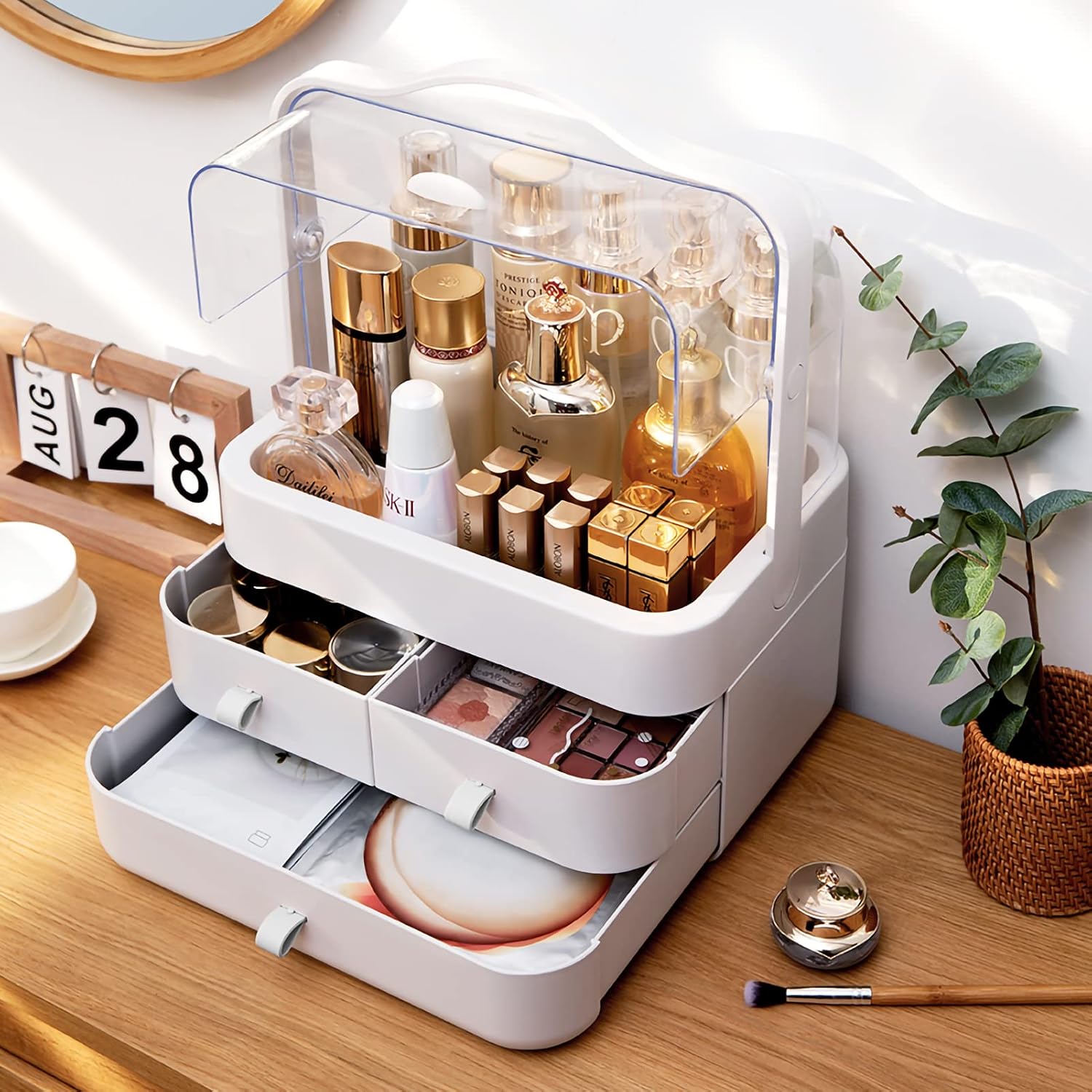 Thumbnail 5 de LZDMY Makeup Organiser Storage Drawers