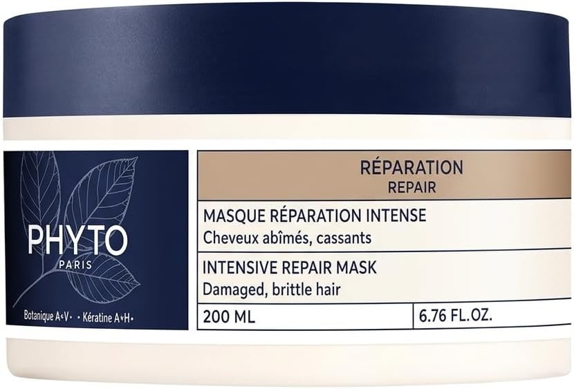 Detalle de Phyto Réparation Masque Réparation Intense 200 ml – Cheveux abîmés et cassants