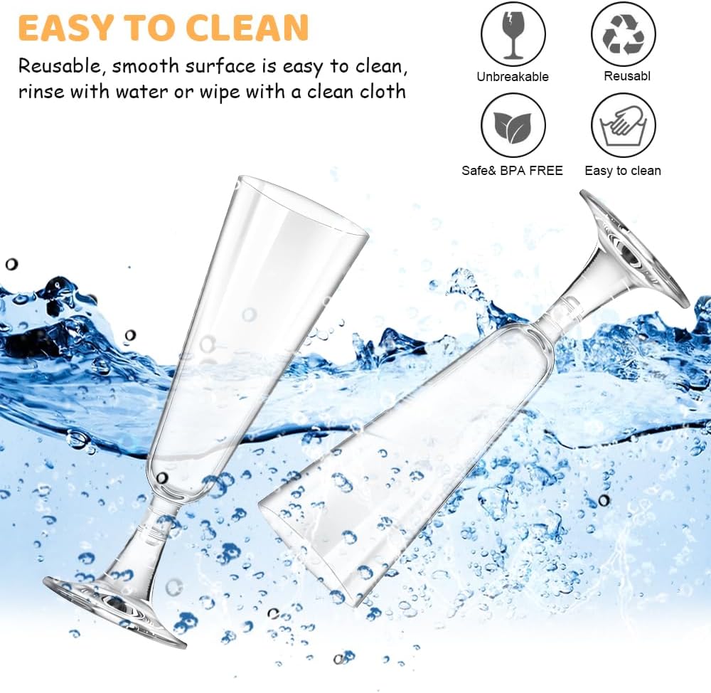 Thumbnail 3 de WEFHEF Sektgläser 160ml 🥂