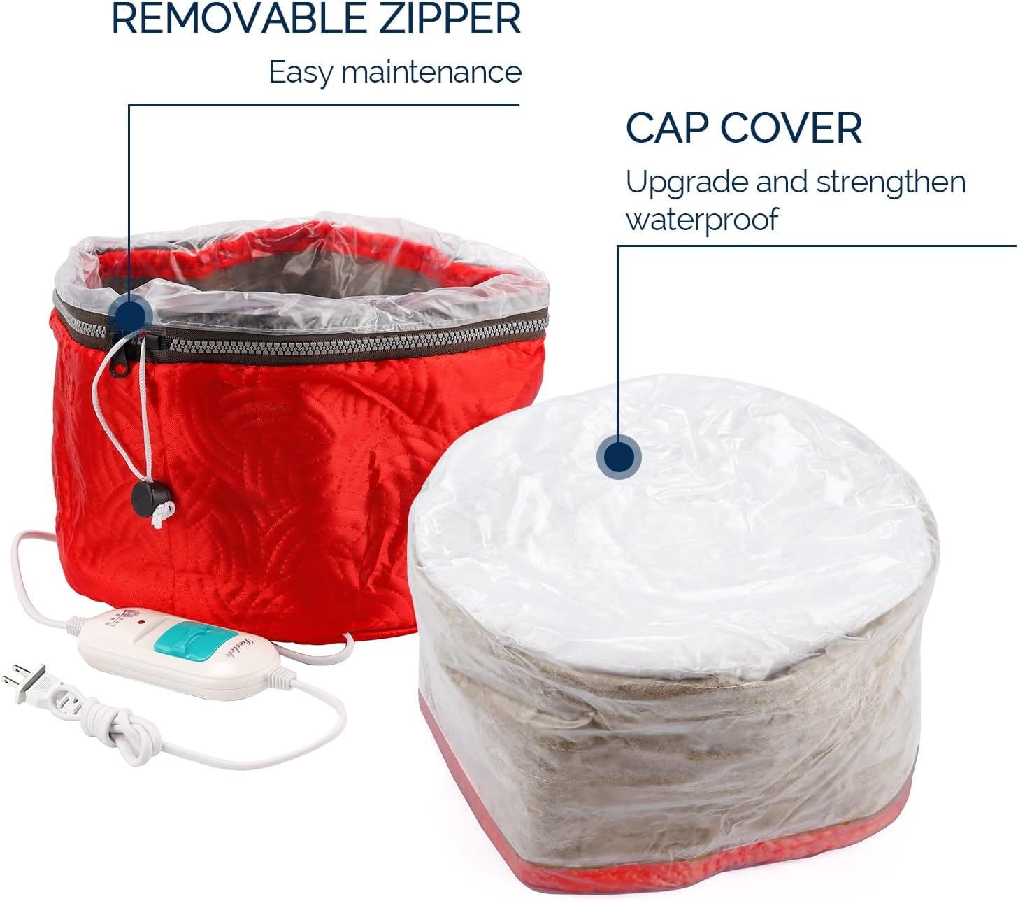 Detalle 2 de Hair Steamer Cap with Two Temperature Modes
