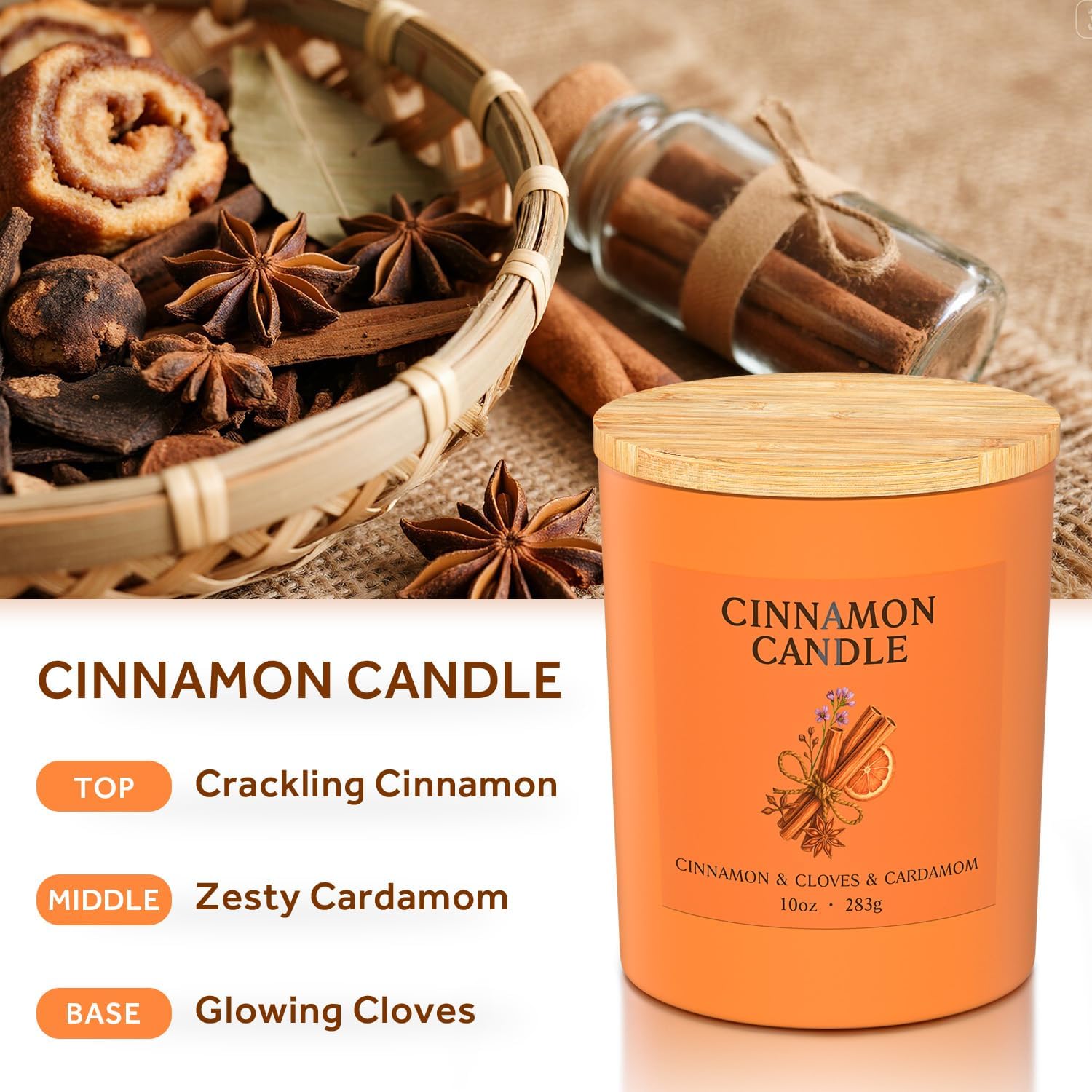 Thumbnail 1 de NORVENCE Cinnamon Candle 283 g