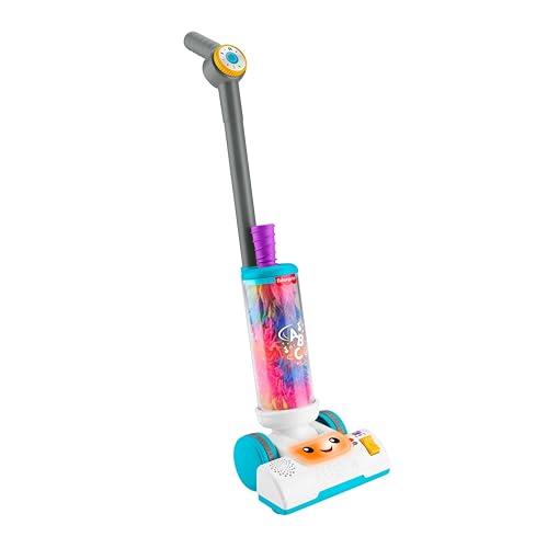 Detalle de Fisher-Price Ridi e Impara Aspirapolvere 2 in 1 per Bambini – multilingue