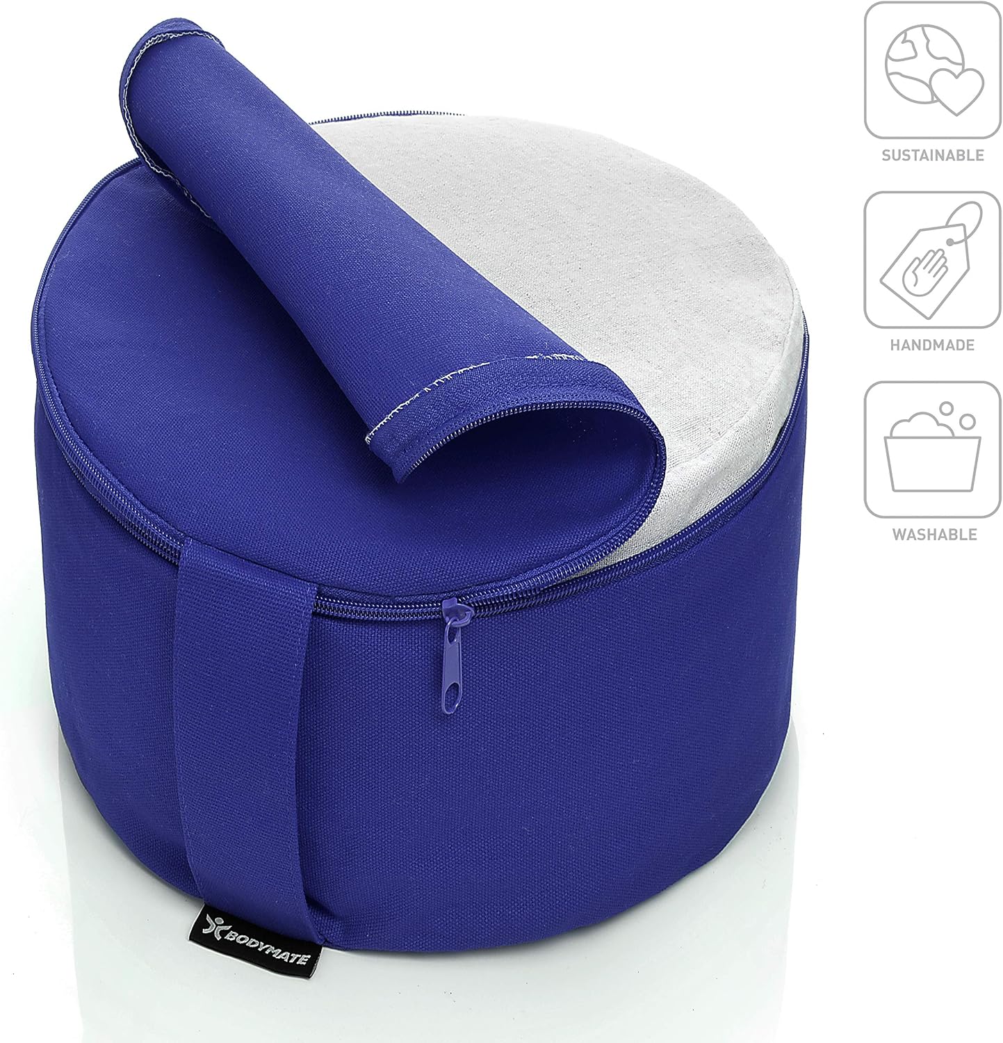 Detalle 2 de BODYMATE Cuscino da Yoga Rotondo 20 cm